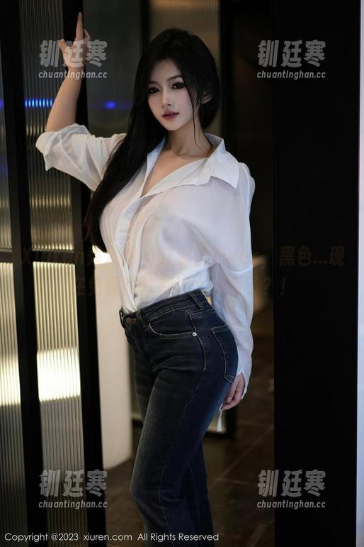 Xiuren秀人网-江淑影river Xiuren秀人网 - 江淑影river,黑色...现在免费照片都这么好看了?!