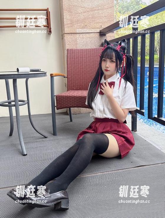 不呆猫 当黑猫遇上丝袜:不呆猫定制写真,来吧,不用害羞