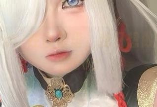 纯爱neko：在白裙里，我只想做浪漫仙女的cos