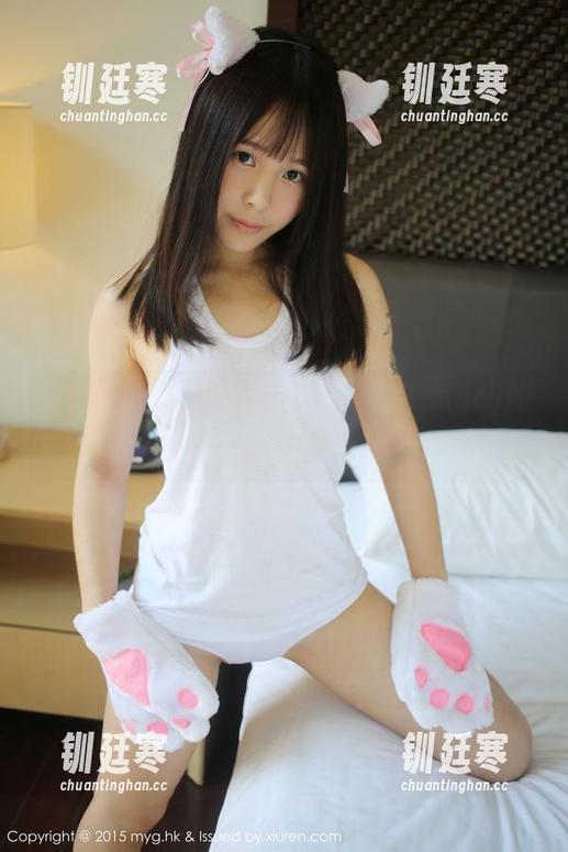 美媛馆-唐琪儿Beauty 美媛馆 - 白丝图包——唐琪儿Beauty的另类开箱,一探究竟的节奏!